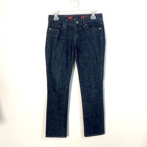 Express dark wash low rise skinny jeans size 0s